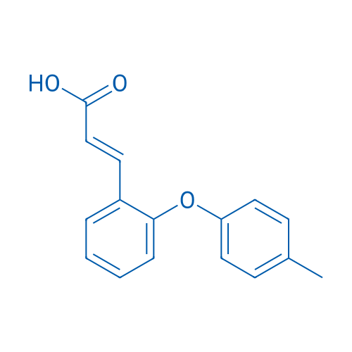 3-[2-(4-Methylphenoxy)phenyl]acrylic acid 1g