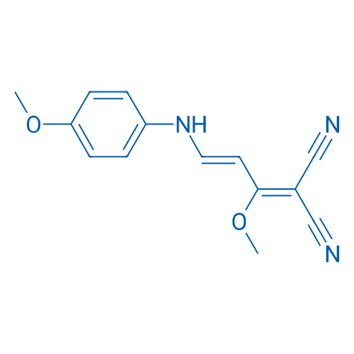 2-[(2E)-1-Methoxy-3-[(4-methoxyphenyl)amino]prop-2-en-1-ylidene]propanedinitrile 1g