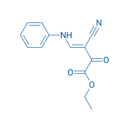 Ethyl (3E)-3-cyano-2-oxo-4-(phenylamino)but-3-enoate 1g