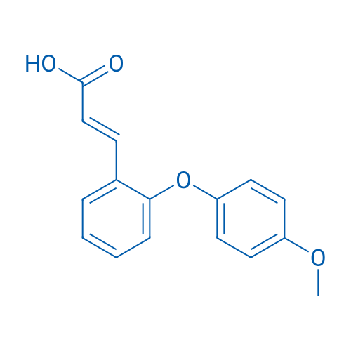 3-[2-(4-Methoxyphenoxy)phenyl]acrylic acid 1g