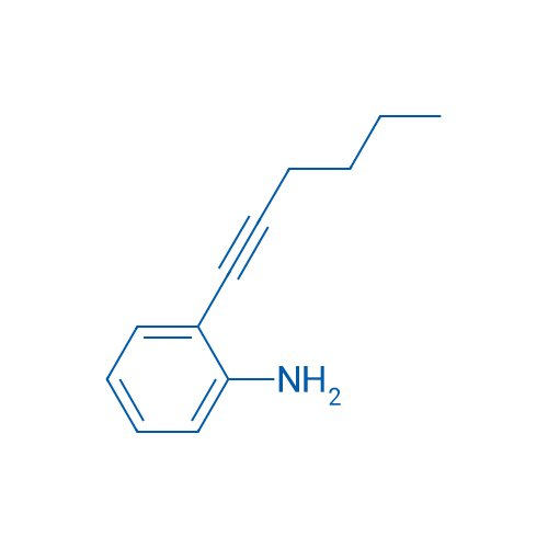 2-(Hex-1-yn-1-yl)aniline 1g