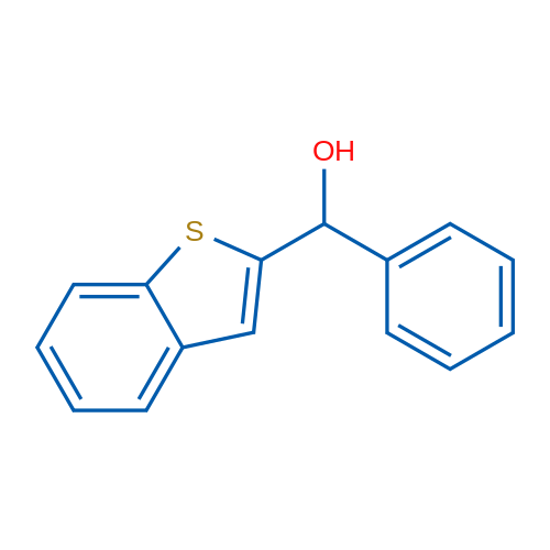 Benzo[b]thiophen-2-yl(phenyl)methanol 1g
