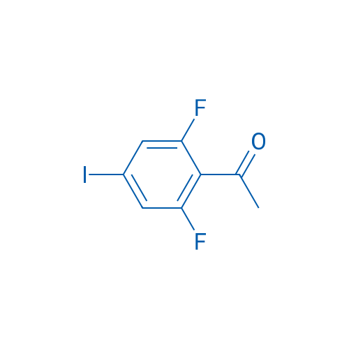 1-(2,6-Difluoro-4-iodophenyl)ethan-1-one 250mg