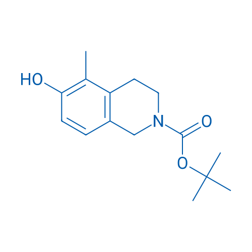 tert-Butyl 6-hydroxy-5-methyl-3,4-dihydroisoquinoline-2(1H)-carboxylate 1g