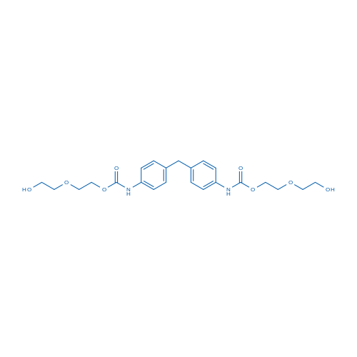 Bis(2-(2-hydroxyethoxy)ethyl) (methylenebis(4,1-phenylene))dicarbamate 250mg