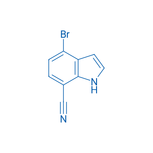 4-Bromo-1H-indole-7-carbonitrile 250mg