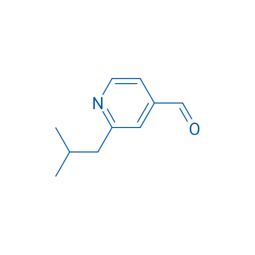 2-(2-Methylpropyl)pyridine-4-carbaldehyde 1g
