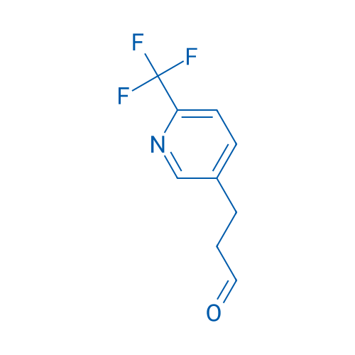 3-(6-(Trifluoromethyl)pyridin-3-yl)propanal 250mg