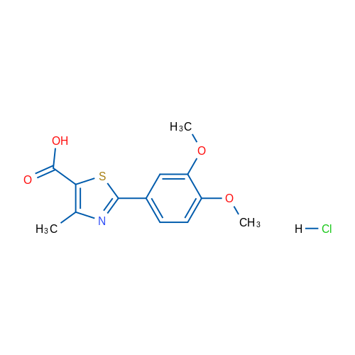 2-(3,4-Dimethoxyphenyl)-4-methyl-1,3-thiazole-5-carboxylic acid hydrochloride 1g