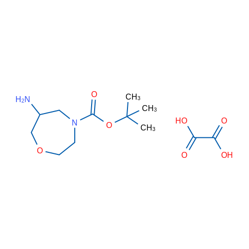 tert-Butyl 6-amino-1,4-oxazepane-4-carboxylate oxalate 1g