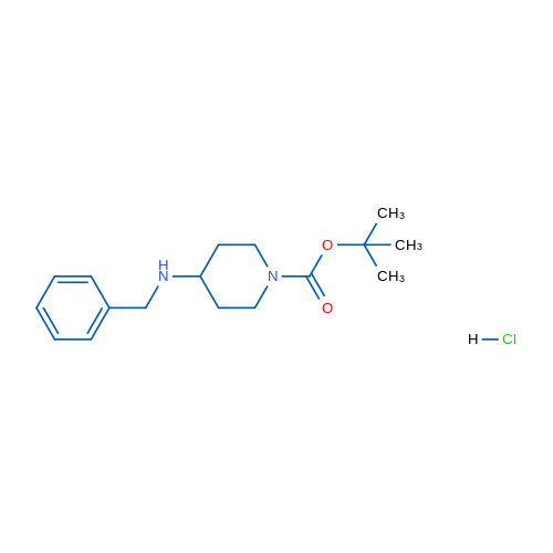 tert-Butyl 4-(benzylamino)piperidine-1-carboxylate hydrochloride 1g