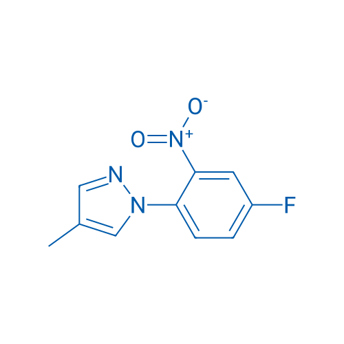 1-(4-Fluoro-2-nitrophenyl)-4-methyl-1H-pyrazole 1g