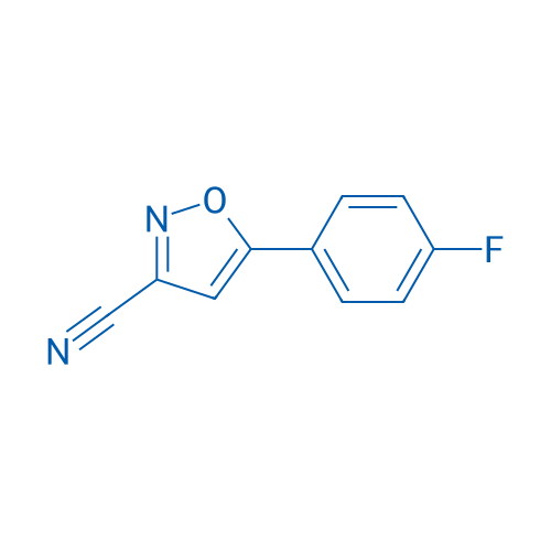 5-(4-Fluorophenyl)isoxazole-3-carbonitrile 1g