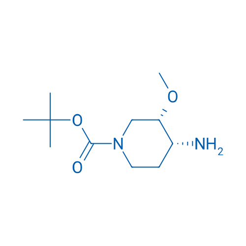 (3S,4R)-tert-Butyl 4-amino-3-methoxypiperidine-1-carboxylate 100mg