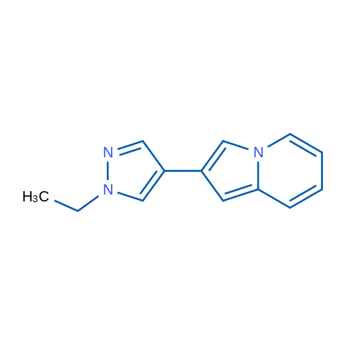 2-(1-Ethyl-1H-pyrazol-4-yl)indolizine 1g