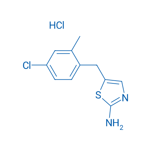 5-(4-Chloro-2-methylbenzyl)thiazol-2-amine hydrochloride 100mg