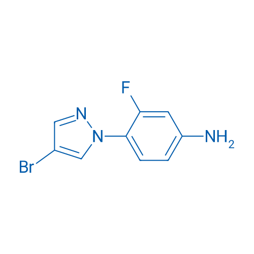 4-(4-Bromo-1H-pyrazol-1-yl)-3-fluoroaniline 1g