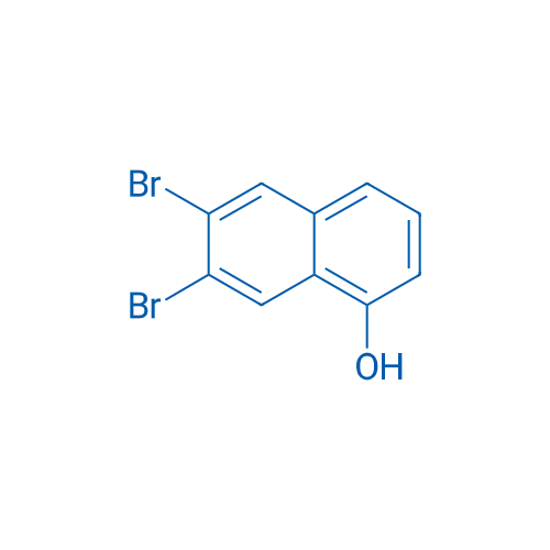 6,7-Dibromonaphthalen-1-ol 50mg