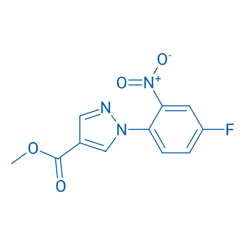 Methyl 1-(4-fluoro-2-nitrophenyl)-1H-pyrazole-4-carboxylate 1g