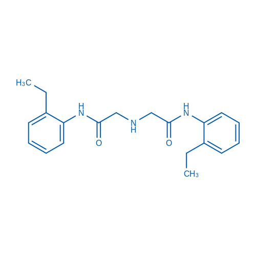 N-(2-ethylphenyl)-2-((2-[(2-ethylphenyl)amino]-2-oxoethyl)amino)acetamide+ 5g