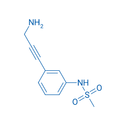 N-[3-(3-Aminoprop-1-yn-1-yl)phenyl]methanesulfonamide 1g