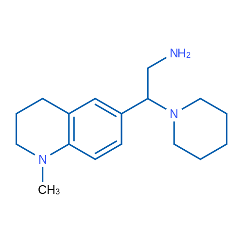 [2-(1-Methyl-1,2,3,4-tetrahydroquinolin-6-yl)-2-piperidin-1-ylethyl]amine 1g