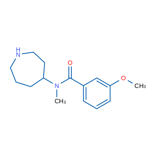 N-(Azepan-4-yl)-3-methoxy-N-methylbenzamide 1g