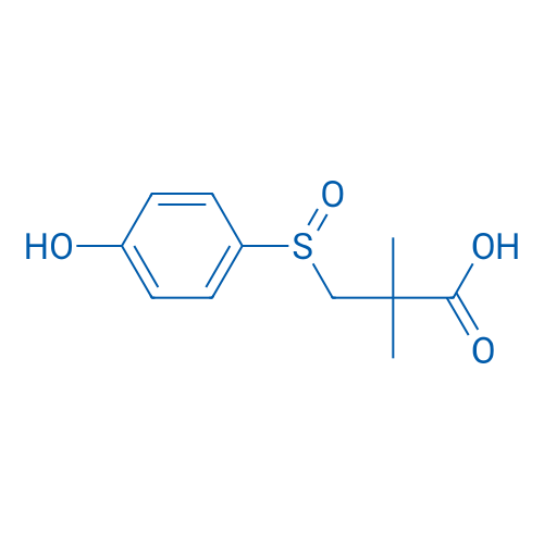 3-((4-Hydroxyphenyl)sulfinyl)-2,2-dimethylpropanoic acid 1g