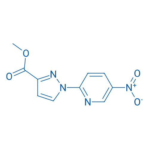 Methyl 1-(5-nitropyridin-2-yl)-1H-pyrazole-3-carboxylate 1g