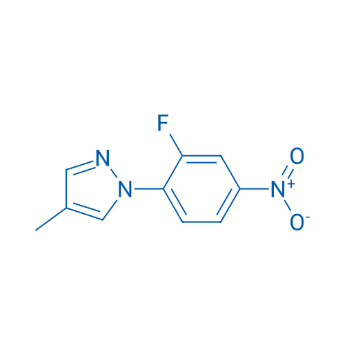 1-(2-Fluoro-4-nitrophenyl)-4-methyl-1H-pyrazole 1g