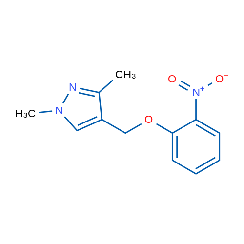 1,3-Dimethyl-4-((2-nitrophenoxy)methyl)-1H-pyrazole 5g