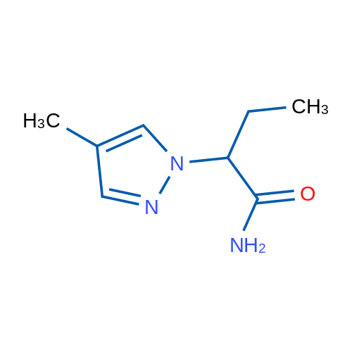 2-(4-Methyl-1H-pyrazol-1-yl)butanamide 5g