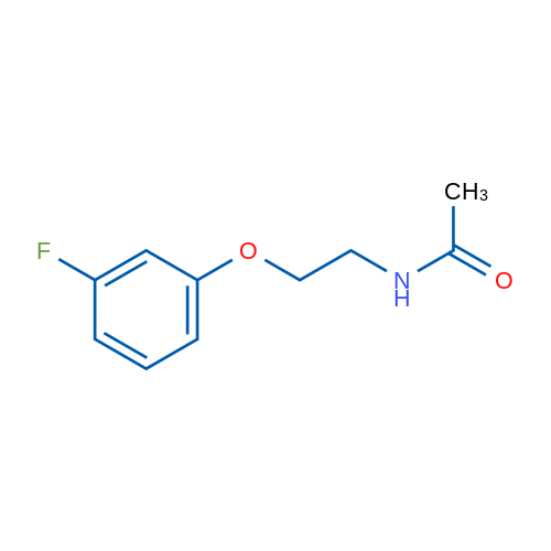 N-(2-(3-Fluorophenoxy)ethyl)acetamide 1g
