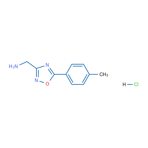 (5-(p-Tolyl)-1,2,4-oxadiazol-3-yl)methanamine hydrochloride 1g