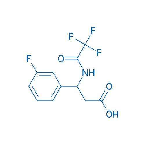 3-(3-Fluorophenyl)-3-(2,2,2-trifluoroacetamido)propanoic acid 1g