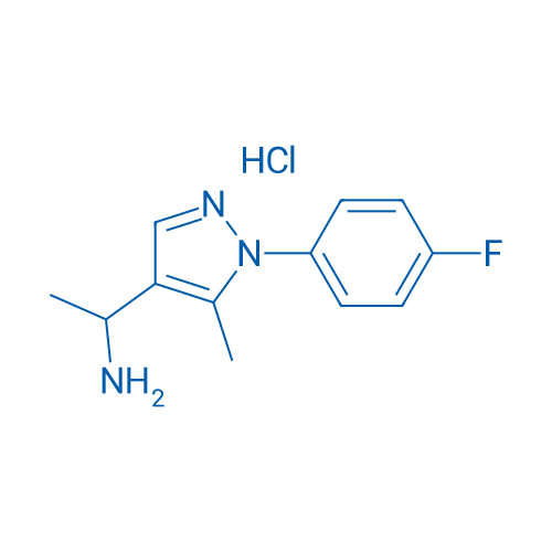 1-[1-(4-Fluorophenyl)-5-methyl-1H-pyrazol-4-yl]ethan-1-amine hydrochloride 1g