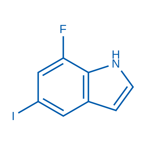 7-Fluoro-5-iodo-1H-indole 1g