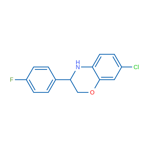 7-Chloro-3-(4-fluorophenyl)-3,4-dihydro-2H-benzo[b][1,4]oxazine 1g
