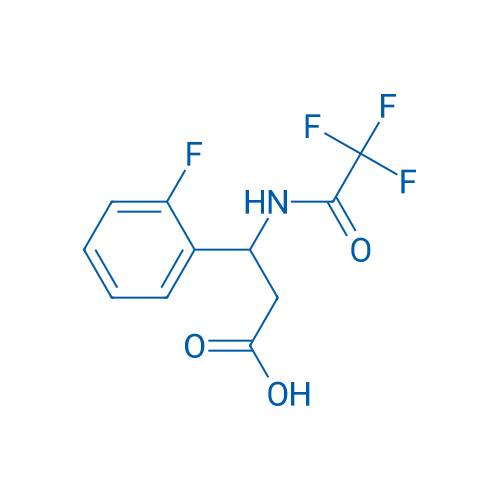 3-(2-Fluorophenyl)-3-(2,2,2-trifluoroacetamido)propanoic acid 1g
