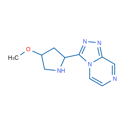 4-Methoxy-2-{[1,2,4]triazolo[4,3-a]pyrazin-3-yl}pyrrolidine 1g