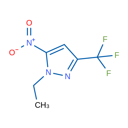 1-Ethyl-5-nitro-3-(trifluoromethyl)-1H-pyrazole 1g