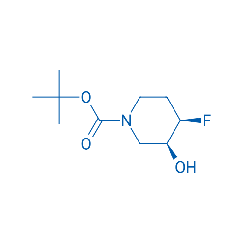 (3S,4R)-tert-Butyl 4-fluoro-3-hydroxypiperidine-1-carboxylate 50mg