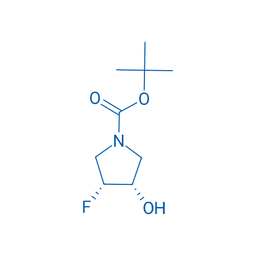 (3R,4S)-1-Boc-3-fluoro-4-hydroxypyrrolidine 100mg
