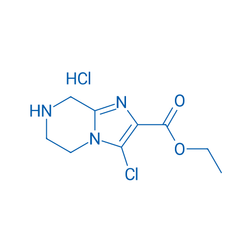 Ethyl 3-chloro-5,6,7,8-tetrahydroimidazo[1,2-a]pyrazine-2-carboxylate hydrochloride 1g