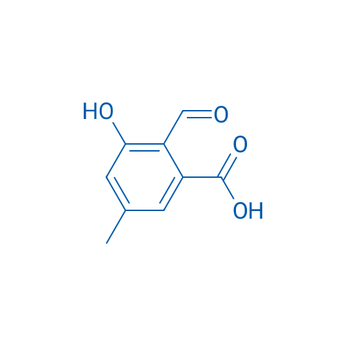 2-Formyl-3-hydroxy-5-methylbenzoic acid 1g