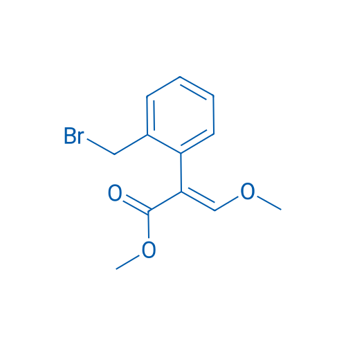 (E)-Methyl 2-(2-(bromomethyl)phenyl)-3-methoxyacrylate 250mg