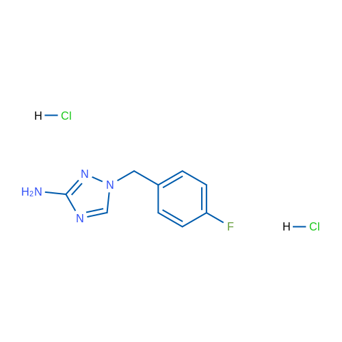 1-(4-Fluorobenzyl)-1H-1,2,4-triazol-3-amine dihydrochloride 1g