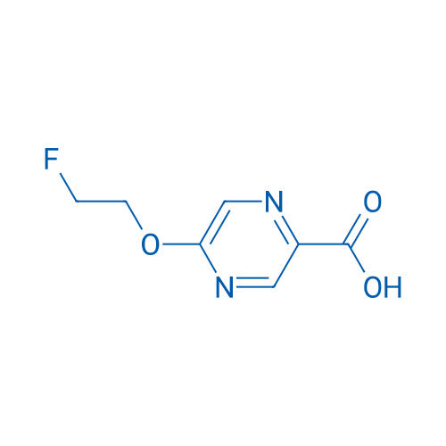5-(2-Fluoroethoxy)pyrazine-2-carboxylic acid 250mg