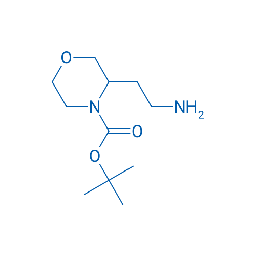 tert-Butyl 3-(2-aminoethyl)morpholine-4-carboxylate 100mg