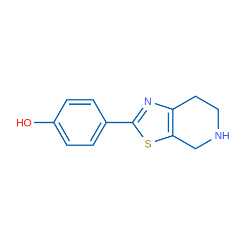 4-(4,5,6,7-Tetrahydrothiazolo[5,4-c]pyridin-2-yl)phenol 1g